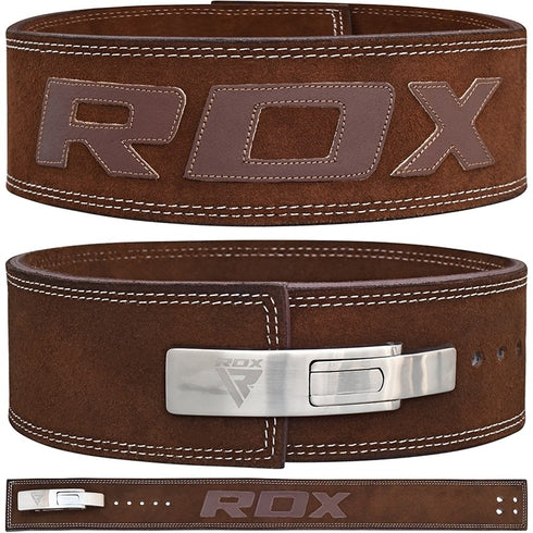 RDX 10MM LEATHER POWER LIFTING BELT-11